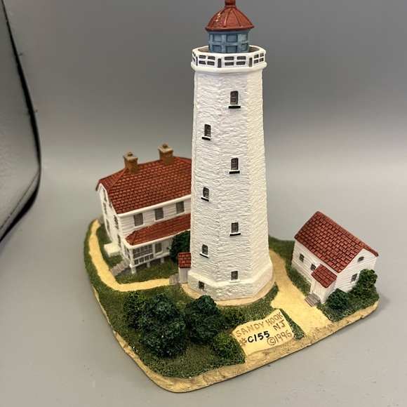 Sandy Hook Light Lighthouse New Jersey Beach House Decor Harbour Lights 418 1996 - Picture 2 of 12